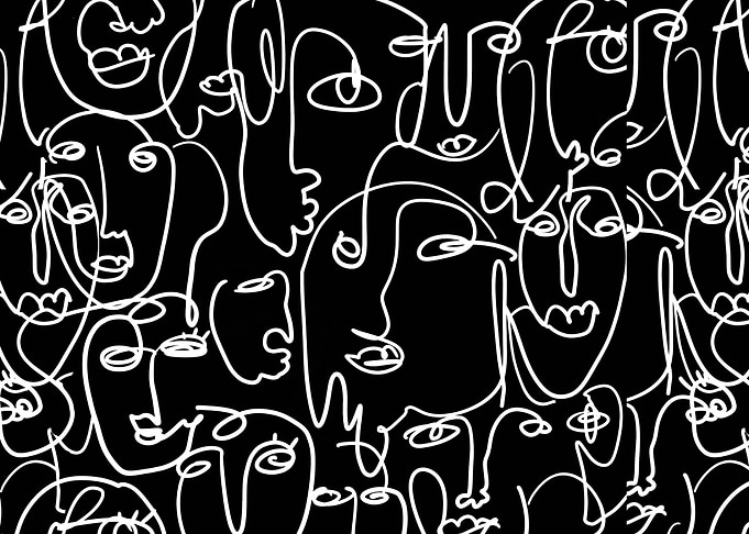doodle faces
