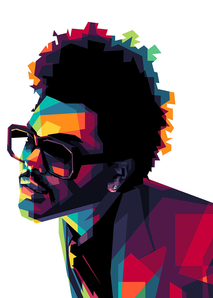 The Weeknd Pop Art