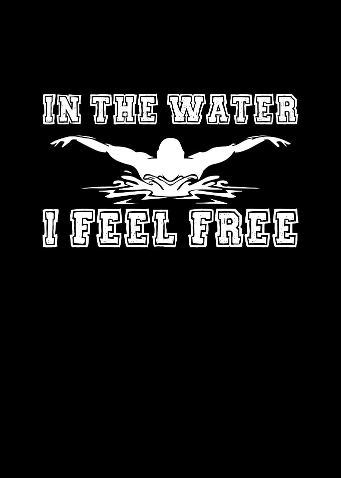 In the water I feel free