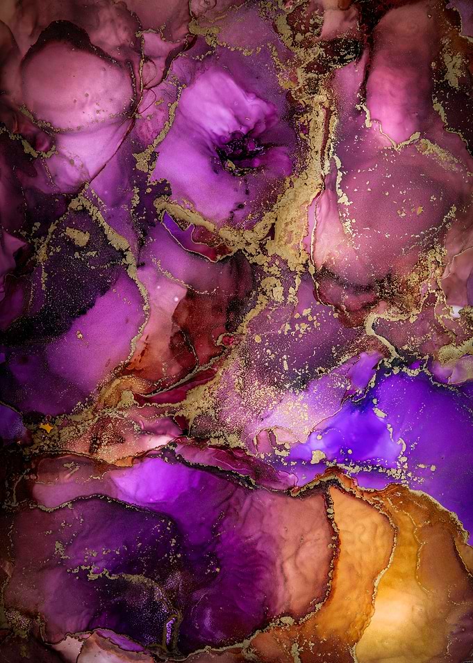 Lilac ink