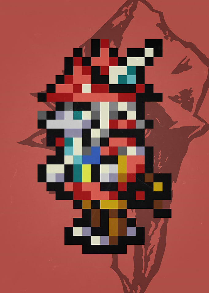 FF IX Freya Pixel Sprite