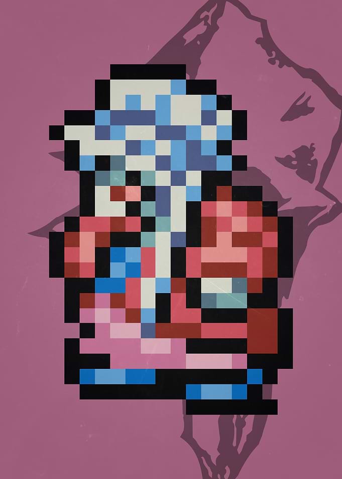 FF IX Quina Pixel Sprite