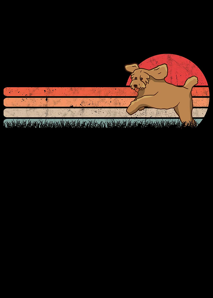 Labradoodle Retro