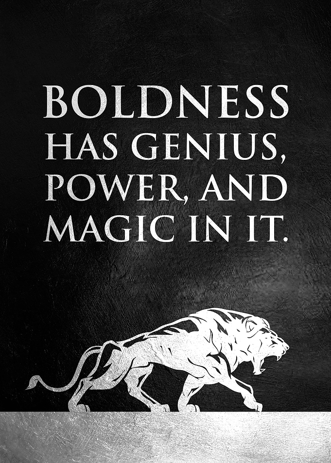 Lion Boldness Genius Magic