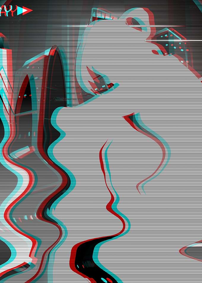 Sad Anime Girl Vaporwave
