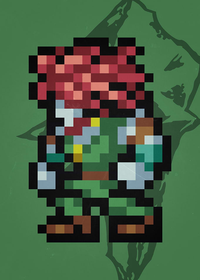 FF IX Amarant Pixel Sprite