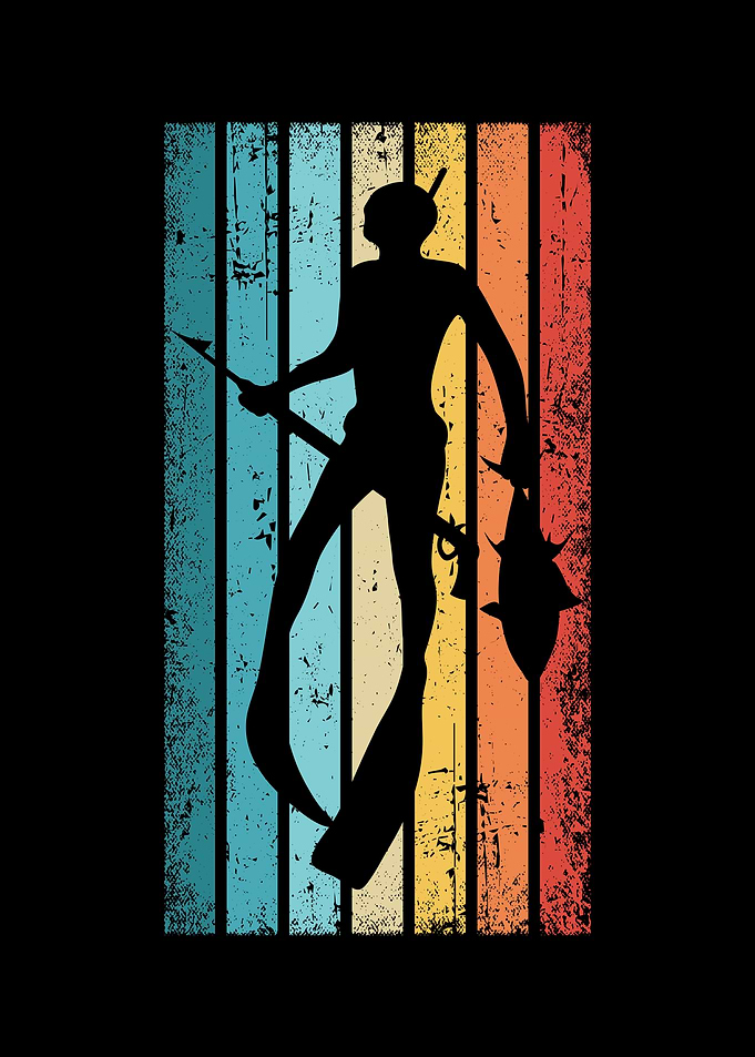 Retro Spearfishing Gift