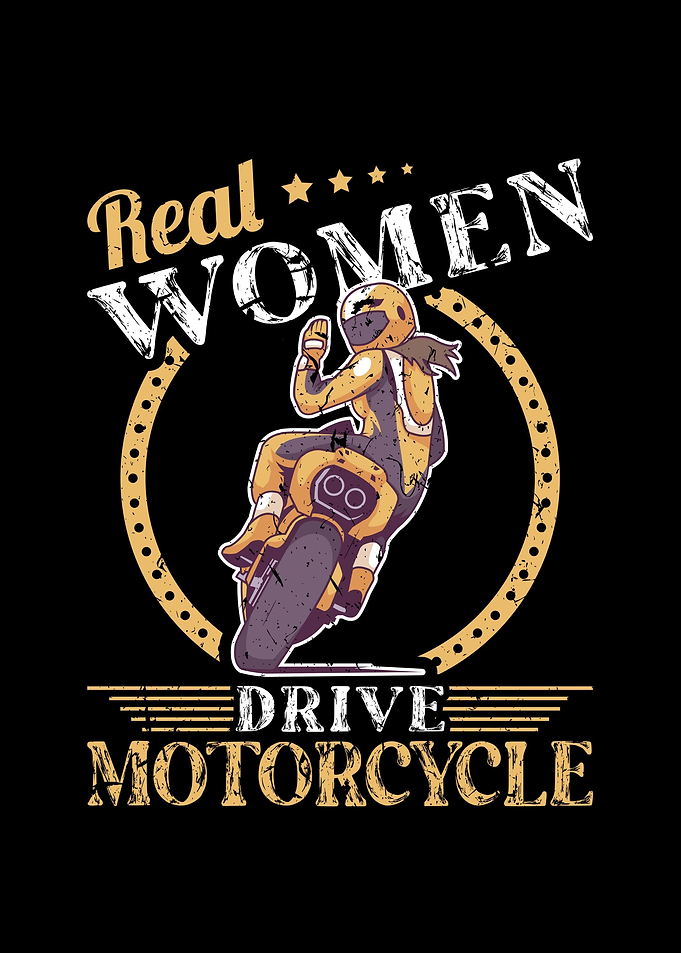 Motorbike Rider Woman