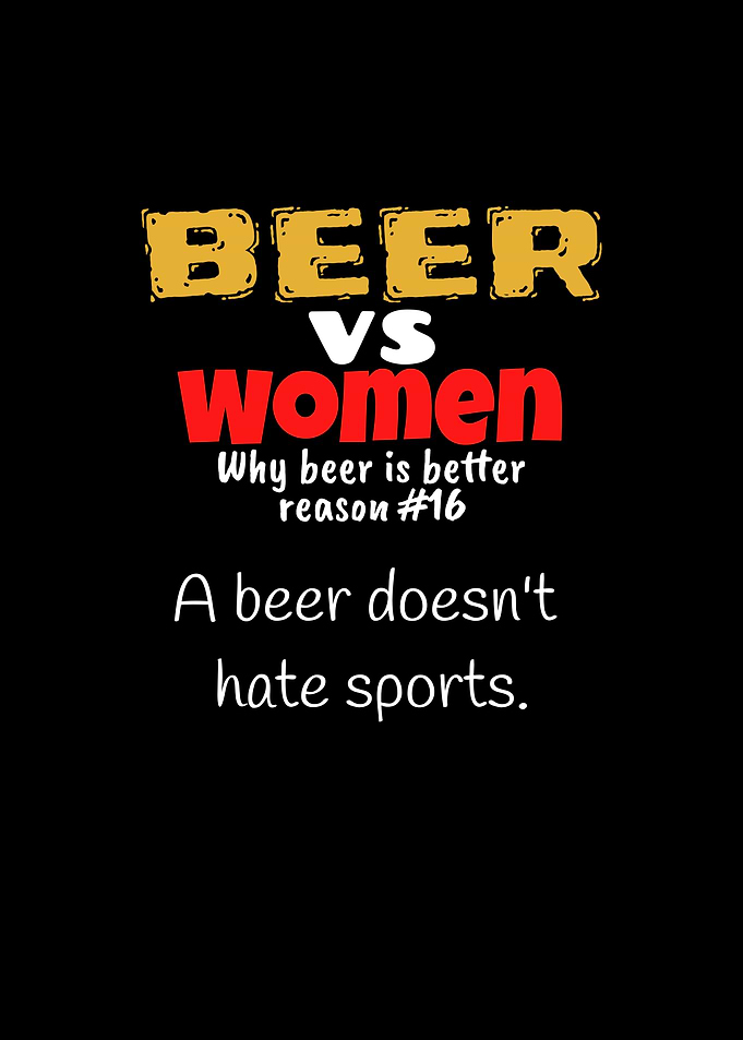 Beer Vs Women Sports