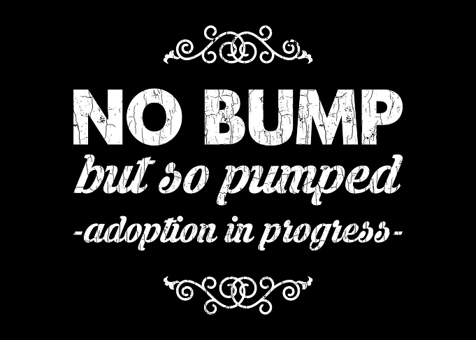 Paper Pregnant Adoption Ad