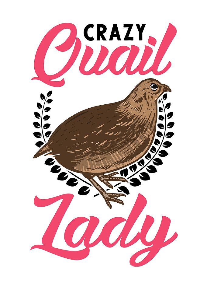 Crazy Quail Lady Farmer