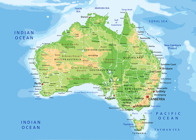 Australia Map