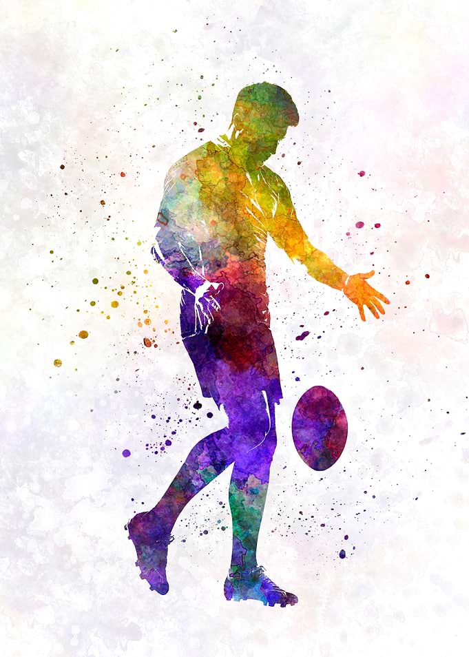 Rugby man player