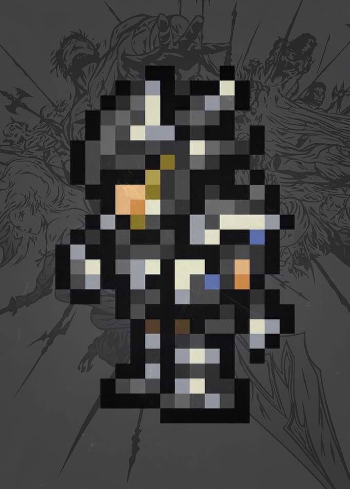 FF XIV Estinien Pixel