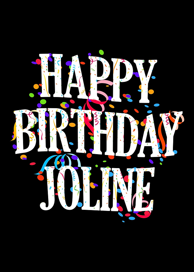 Happy Birthday Joline
