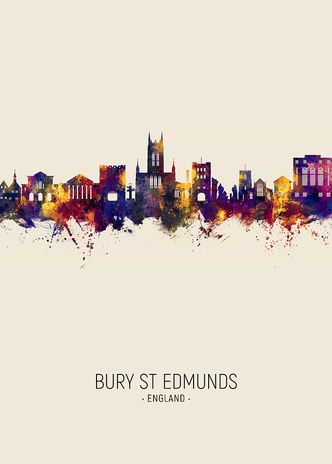 Bury St Edmunds Skyline