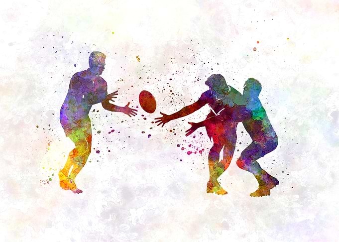 Rugby men players