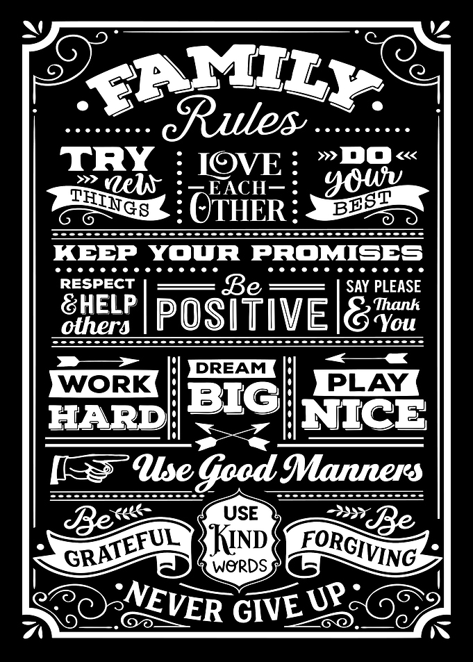 Family Rules House Rules