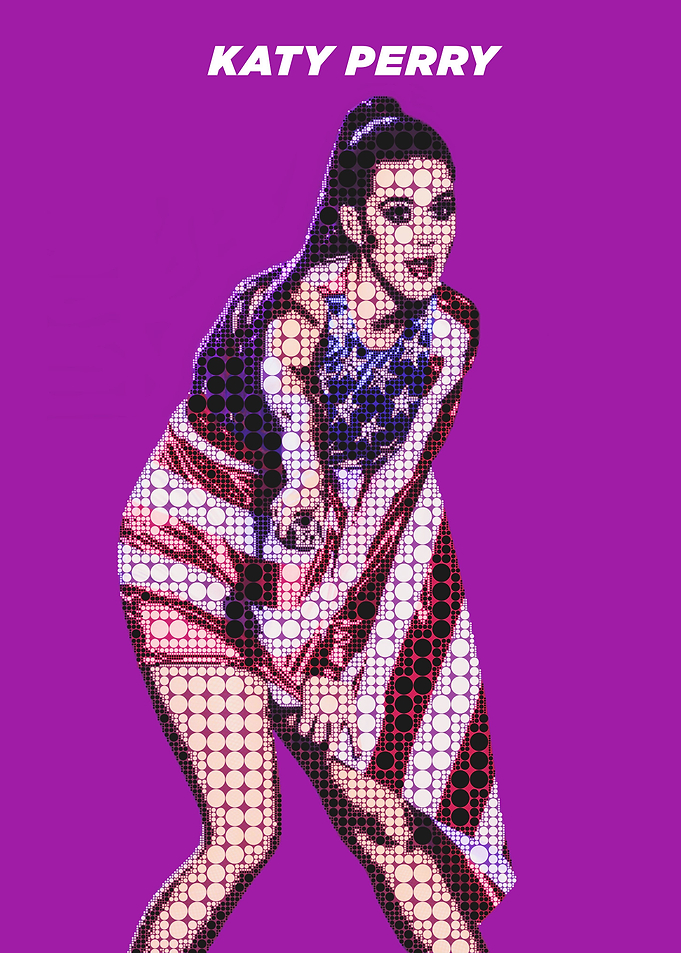 katy perry Pop art
