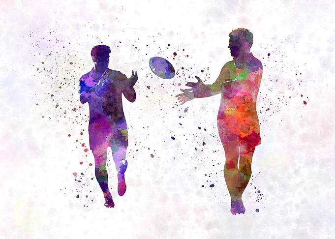 Rugby men players