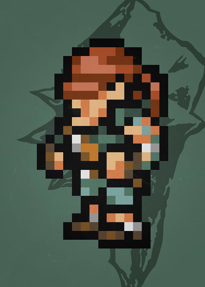 FF IX Marcus Pixel Sprite