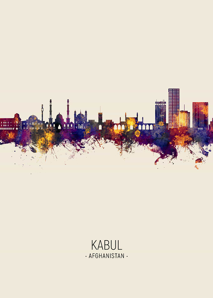 Kabul Skyline Afghanistan