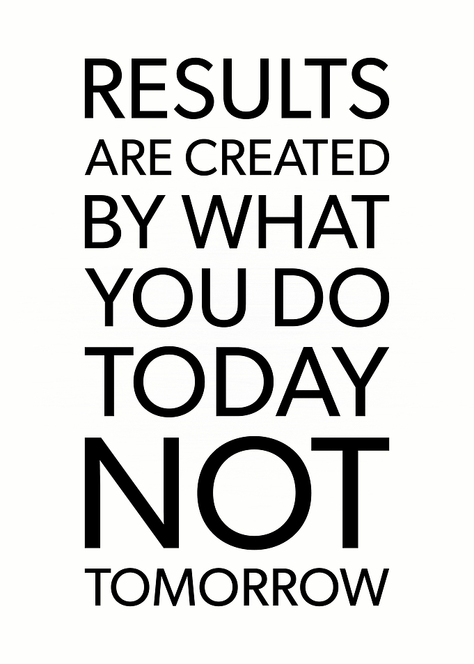 Results Are Created Today