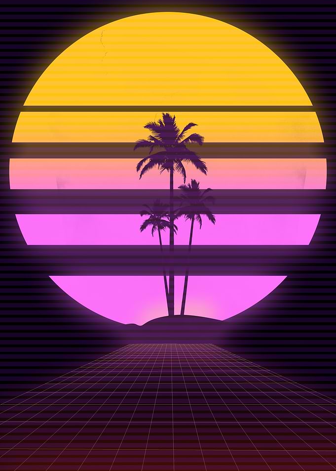 SUNSET PALM