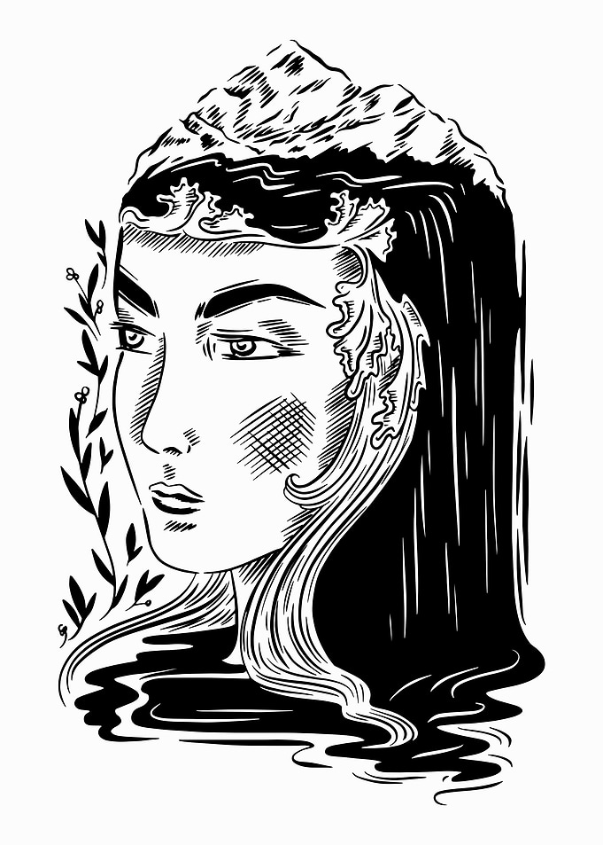 Dark Arts Waterfall Queen