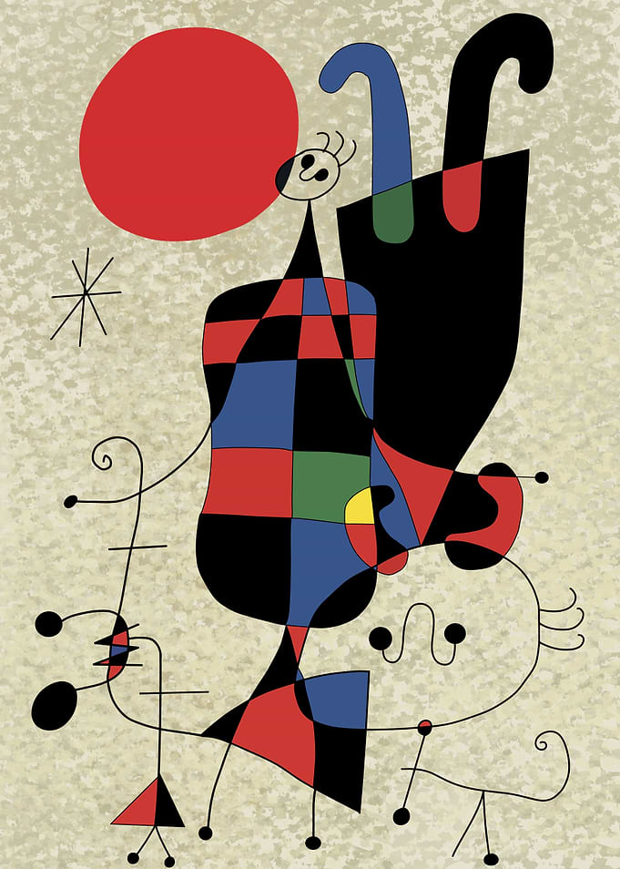 Joan Miro Digital art