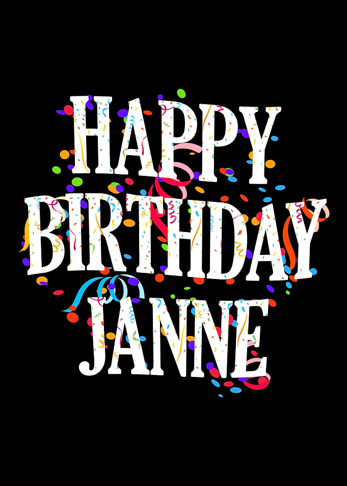 Happy Birthday Janne