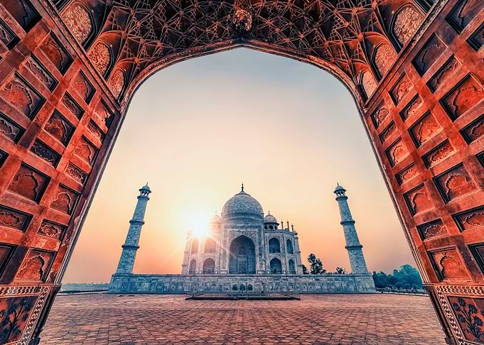 Taj Mahal Morning