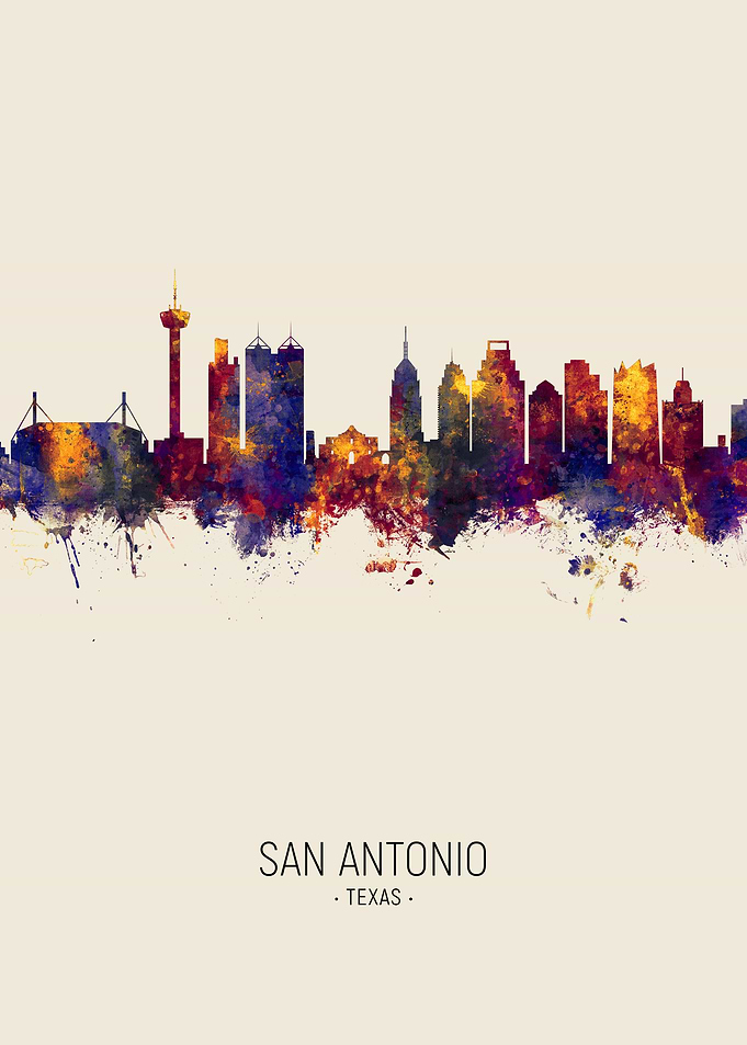 San Antonio Skyline Texas