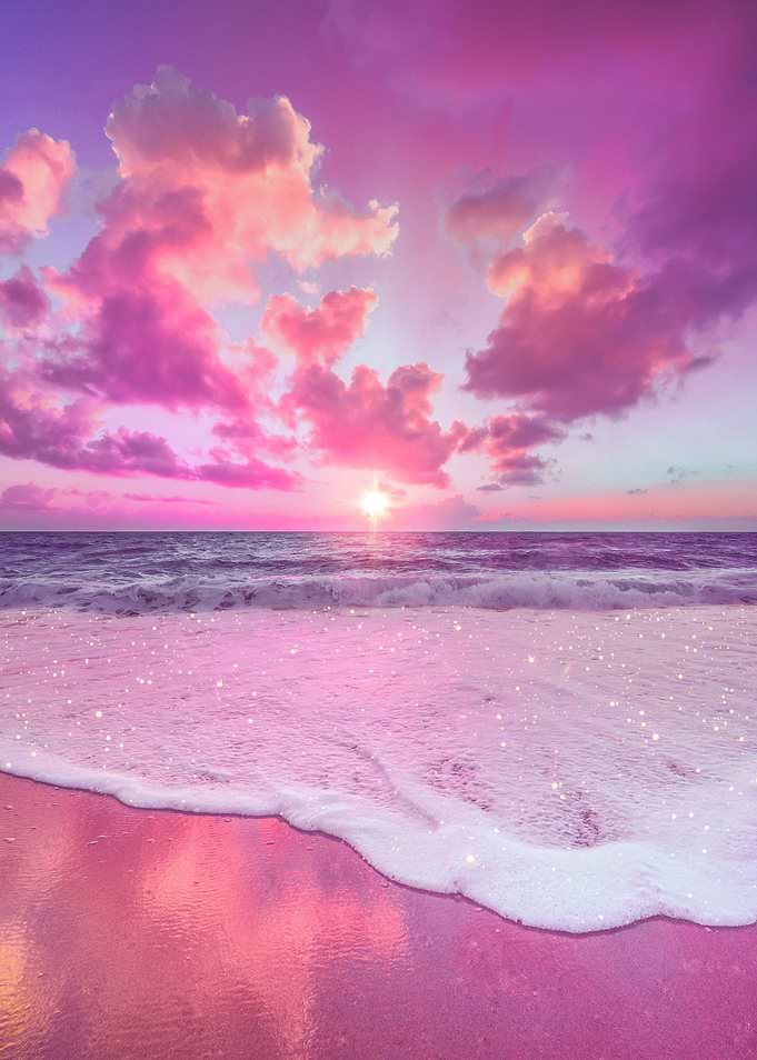 High Pink Sunset