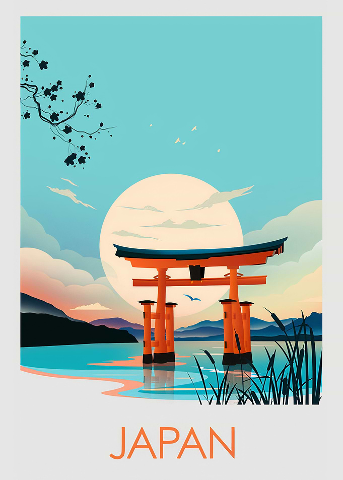 Visit Japan Print