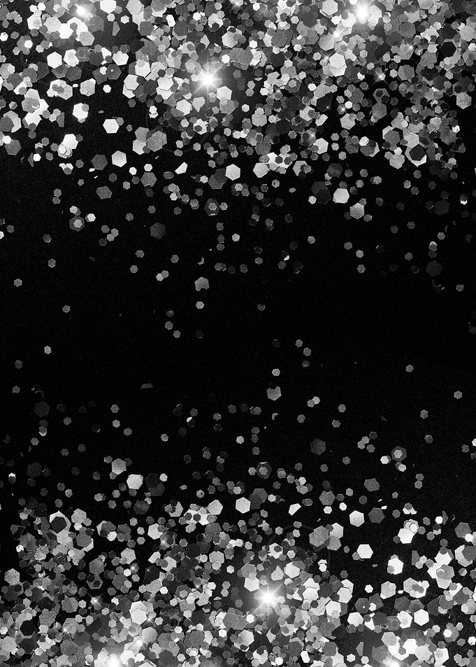 Gray Black Glitter 3a