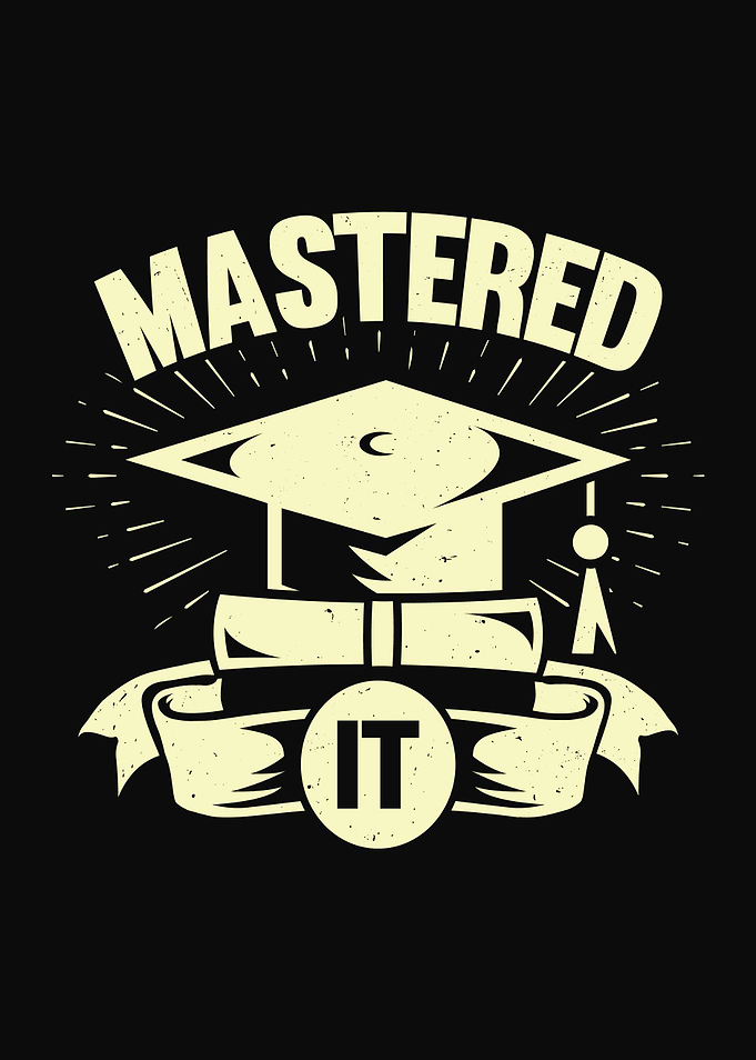 Mastered It Graduation