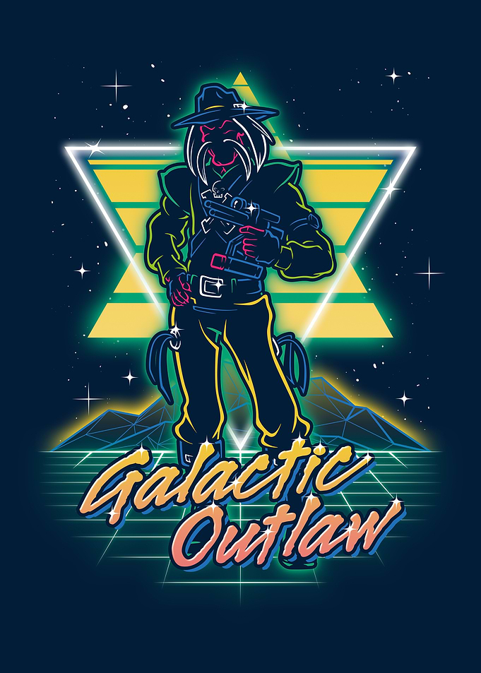 Retro Galactic Outlaw