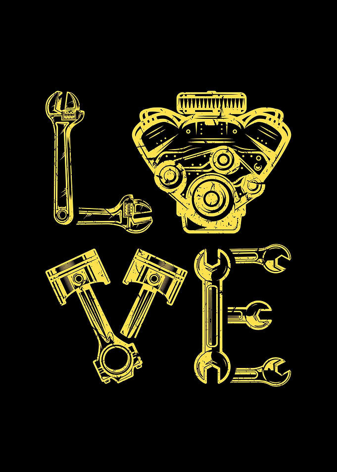 Garage Car Mechanic Dad