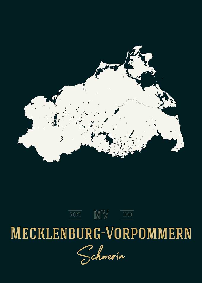 Mecklenburg Vorpommern Map
