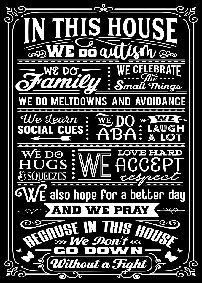 In This House Black White