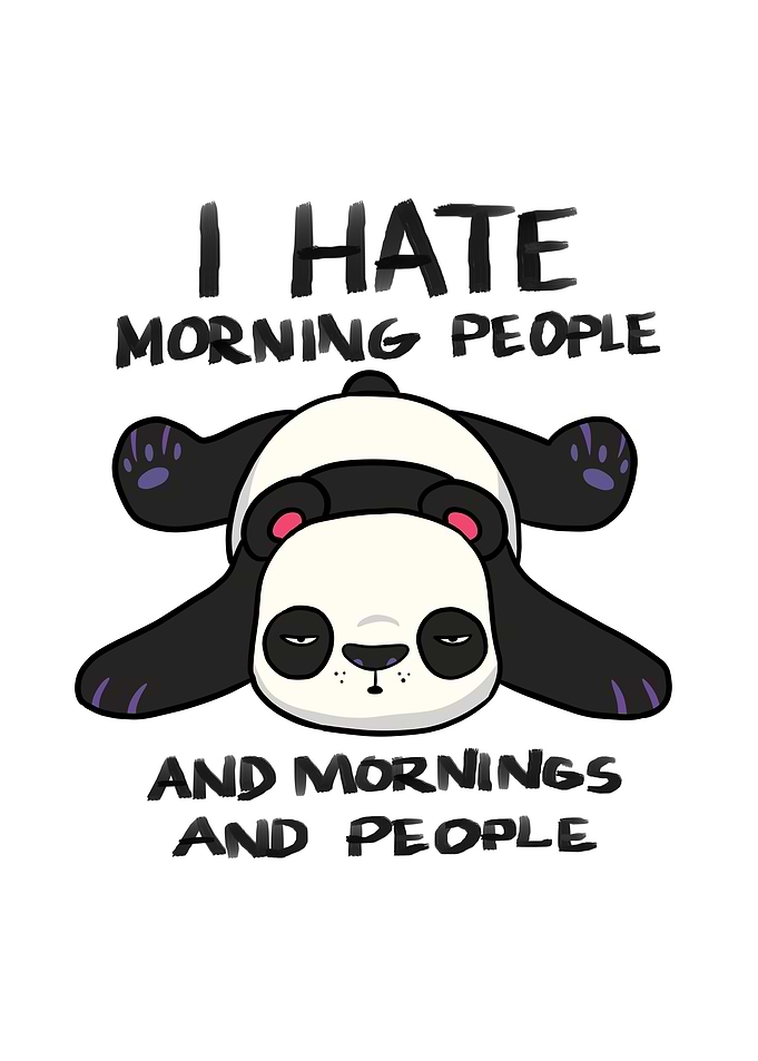 I Hate Morning People