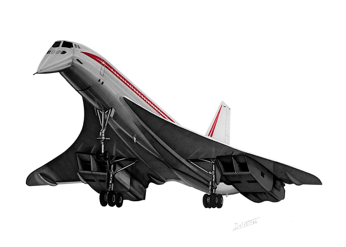 Concorde illustration