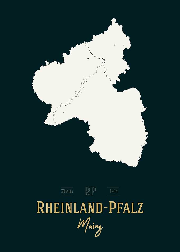 Rheinland Pfalz Map