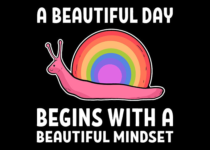 Beautiful mindset Positive