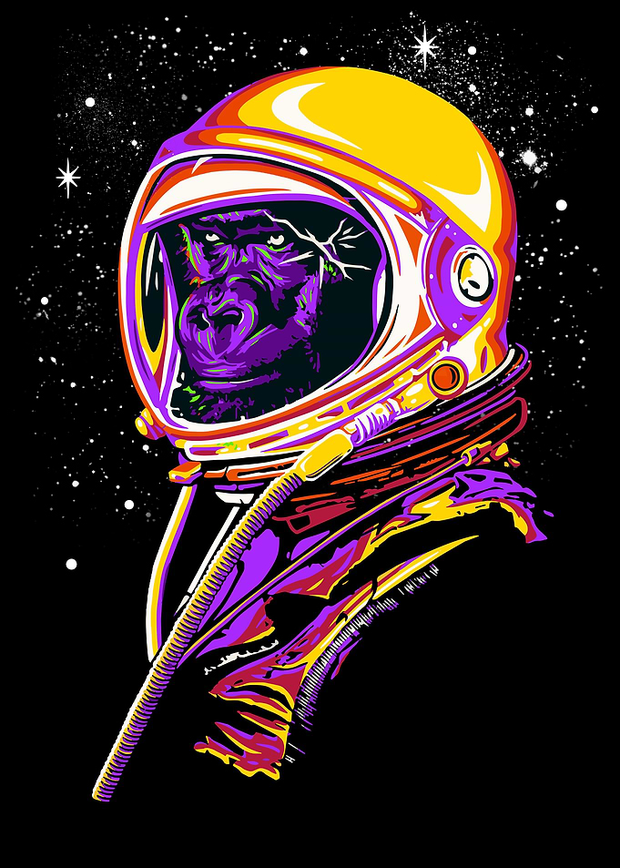 Monkey Astronaut