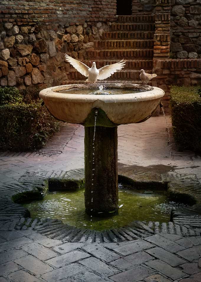 Fountain in the Alcazaba