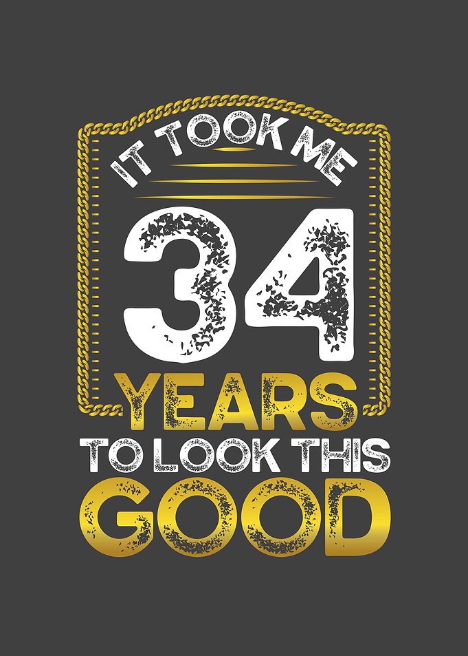 It took me 34 years