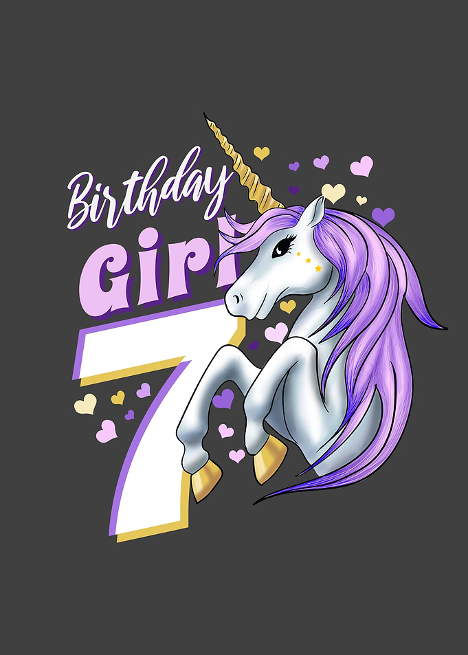 Birthday Girl Seven Years