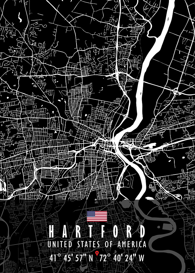 HARTFORD MAP USA